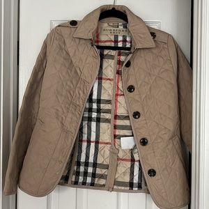 Burberry brit quilted jacket